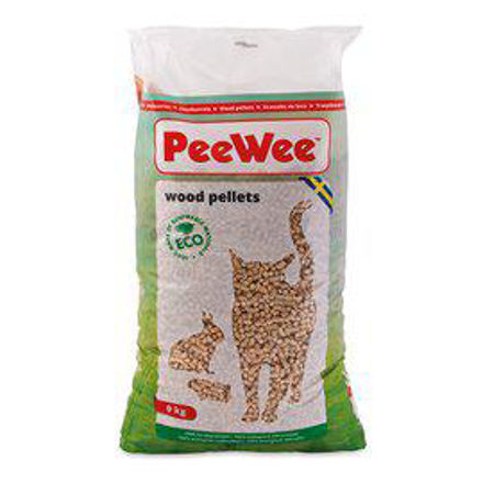 PeeWee Eco Kattestrø/ Trepellets 9kg/14L