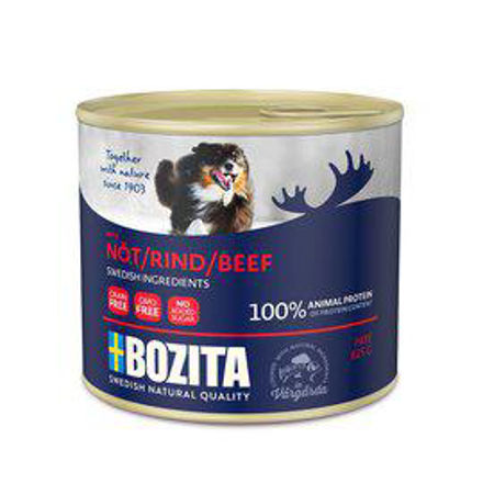 Bozita Beef Hermetikk 625gr Våtfôr Hund