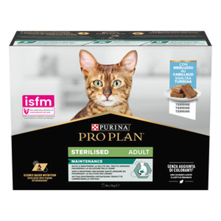 PRO PLAN Cat Wet Adult STERILISED MAINT.  M/TORSK 85g 1stk